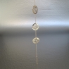 Bracelet 3 arabesques plaqué or