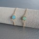 Bracelet  solitaire turquoise