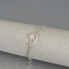 Bracelet  double anneaux