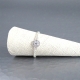 Bague Chainette mini zirconium et strass
