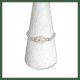 Bague Chaînette main de Fatma argent 925