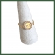 Bague Chaînette  strass Love