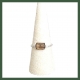 Bague Chainette quartz fumé