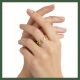 Bague épi de blé plaqué or