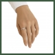 Bague Chaînette main de Fatma argent 925