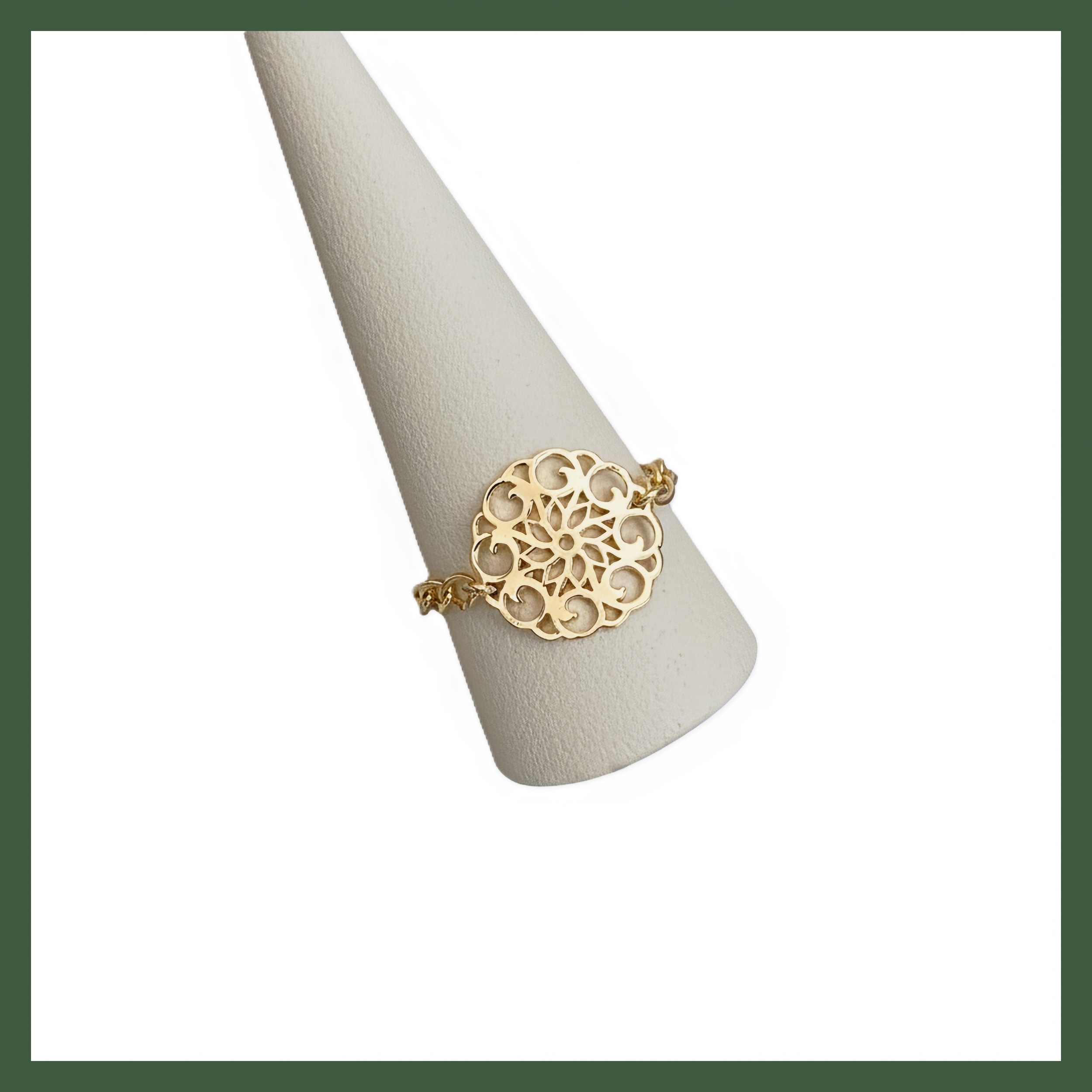 Bague Arabesque fleur