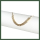 Collier  épi de blé plaqué or