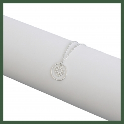 Collier Anneau  Arabesque  cœurs