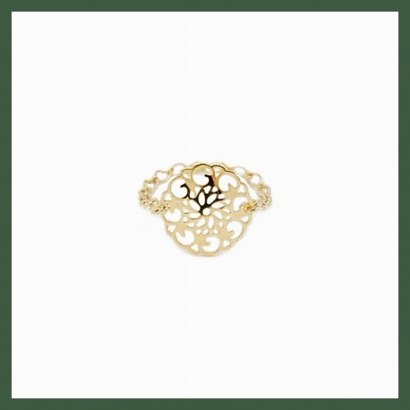Bague Arabesque fleur