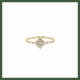 Bague Chaînette  Mini Losange strass