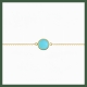 Bracelet  solitaire turquoise