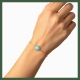 Bracelet  solitaire turquoise