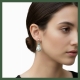 Boucles d'Oreilles Argent Perles "Diamant"