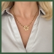 Collier Lien d'Amour Olive