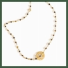 Collier Lien d'Amour quartz fumé